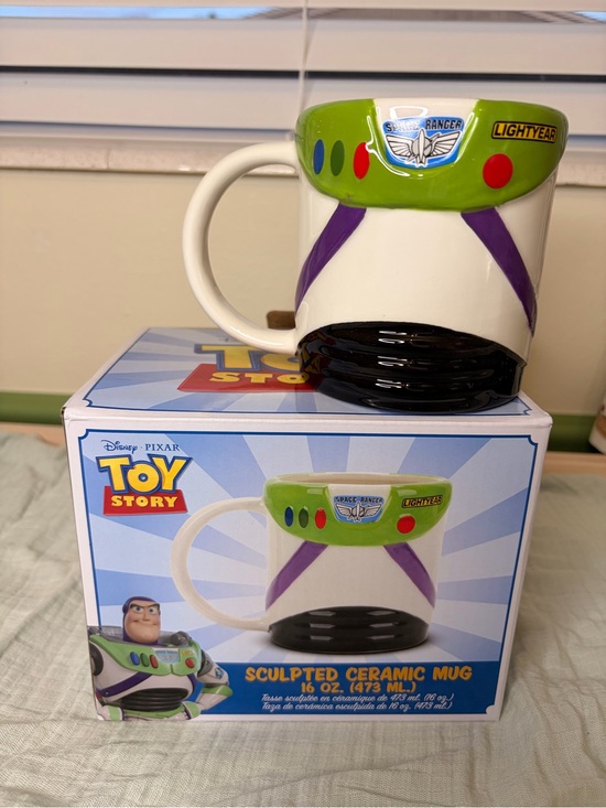 Disney Other - 🚀 Disney Toy Story Buzz Lightyear Sculpted Ceramic Mug 16oz NIB
